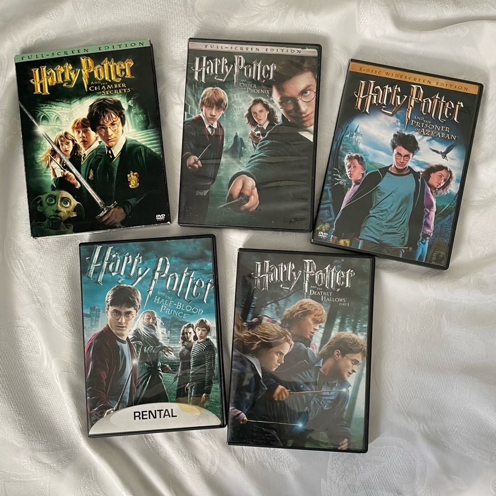 Harry Potter DVD Movies Bundle